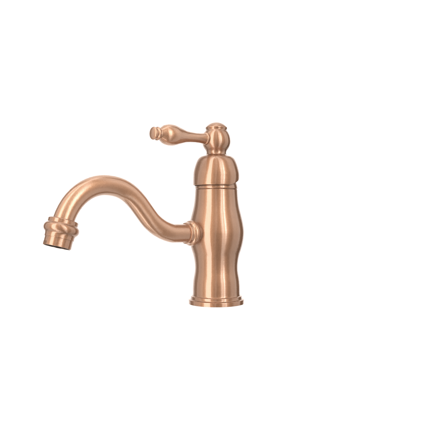 One-Handle Copper Bathroom Sink Faucet - AK40118-C