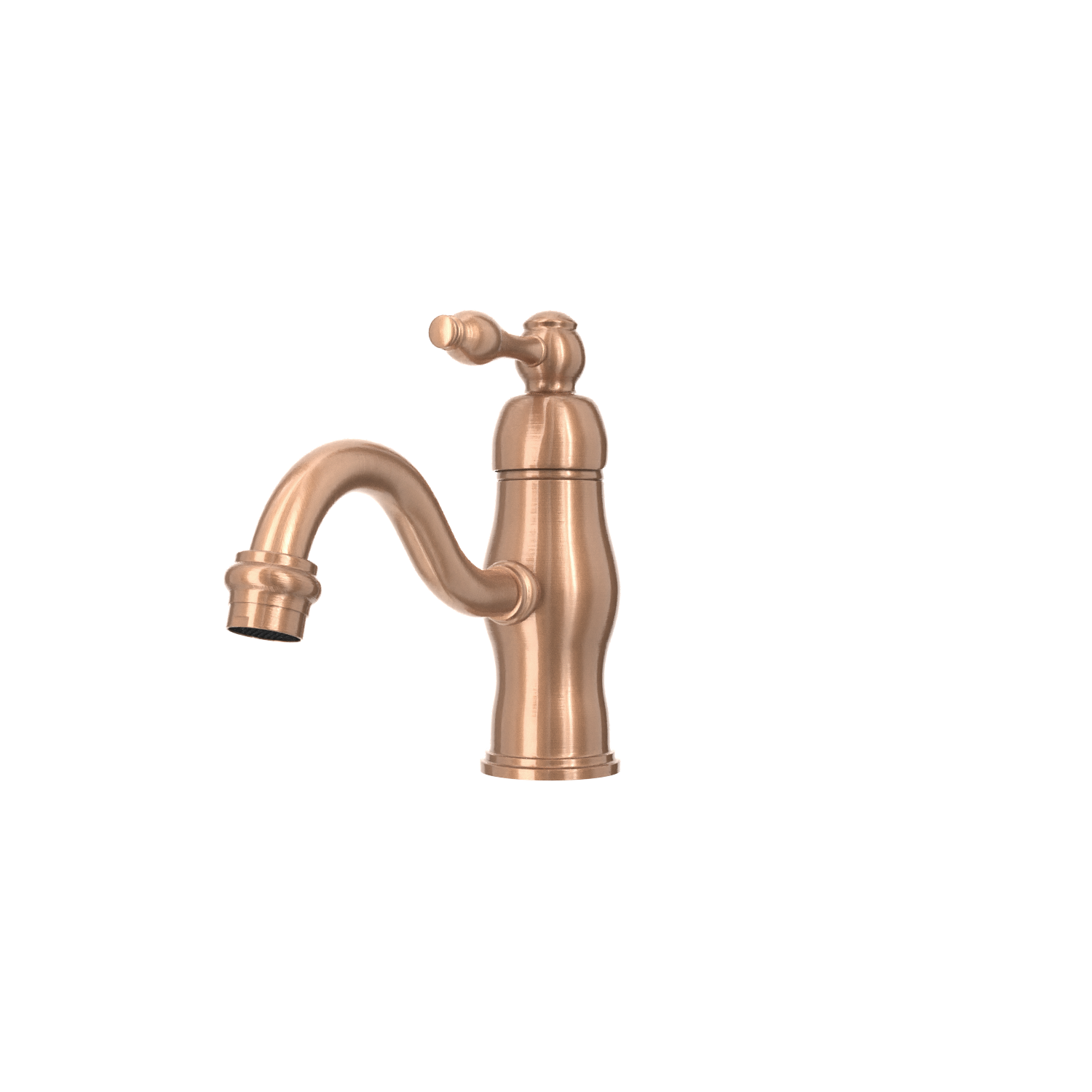 One-Handle Copper Bathroom Sink Faucet - AK40118-C