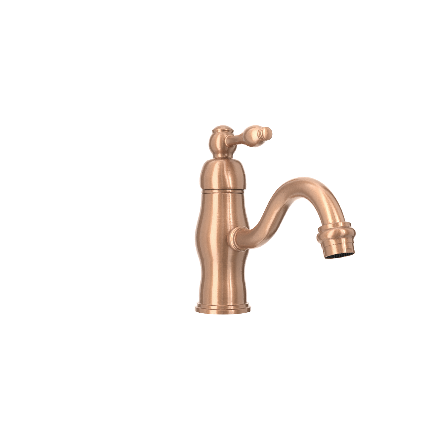One-Handle Copper Bathroom Sink Faucet - AK40118-C