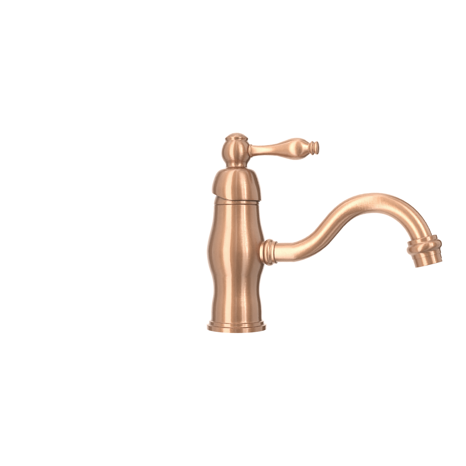 One-Handle Copper Bathroom Sink Faucet - AK40118-C