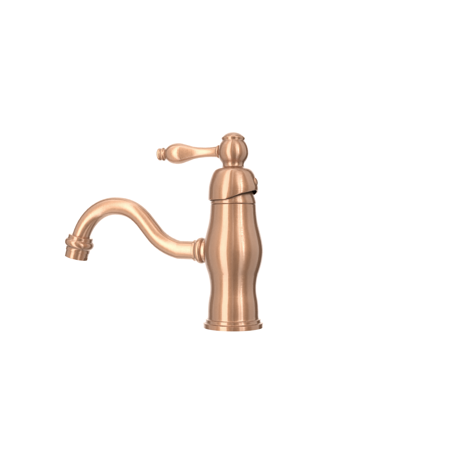 One-Handle Copper Bathroom Sink Faucet - AK40118-C