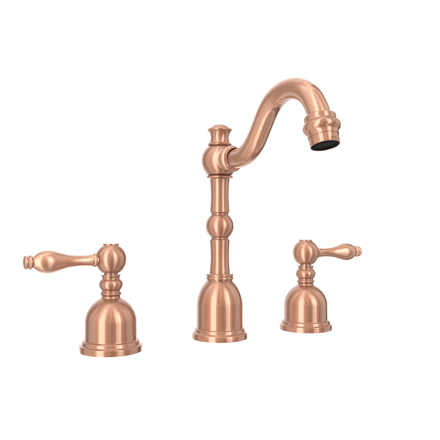 Two-Handle Oil Rubbed Bronze Widespread Bathroom Sink Faucet - AK41518ORB