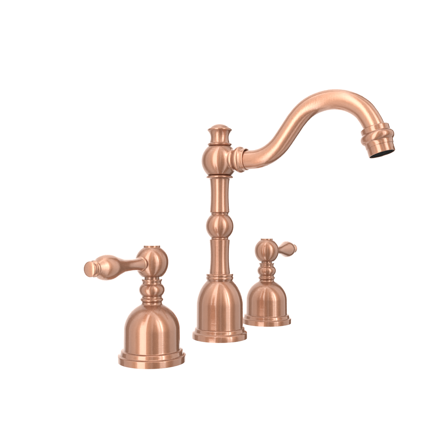 Two-Handle Oil Rubbed Bronze Widespread Bathroom Sink Faucet - AK41518ORB