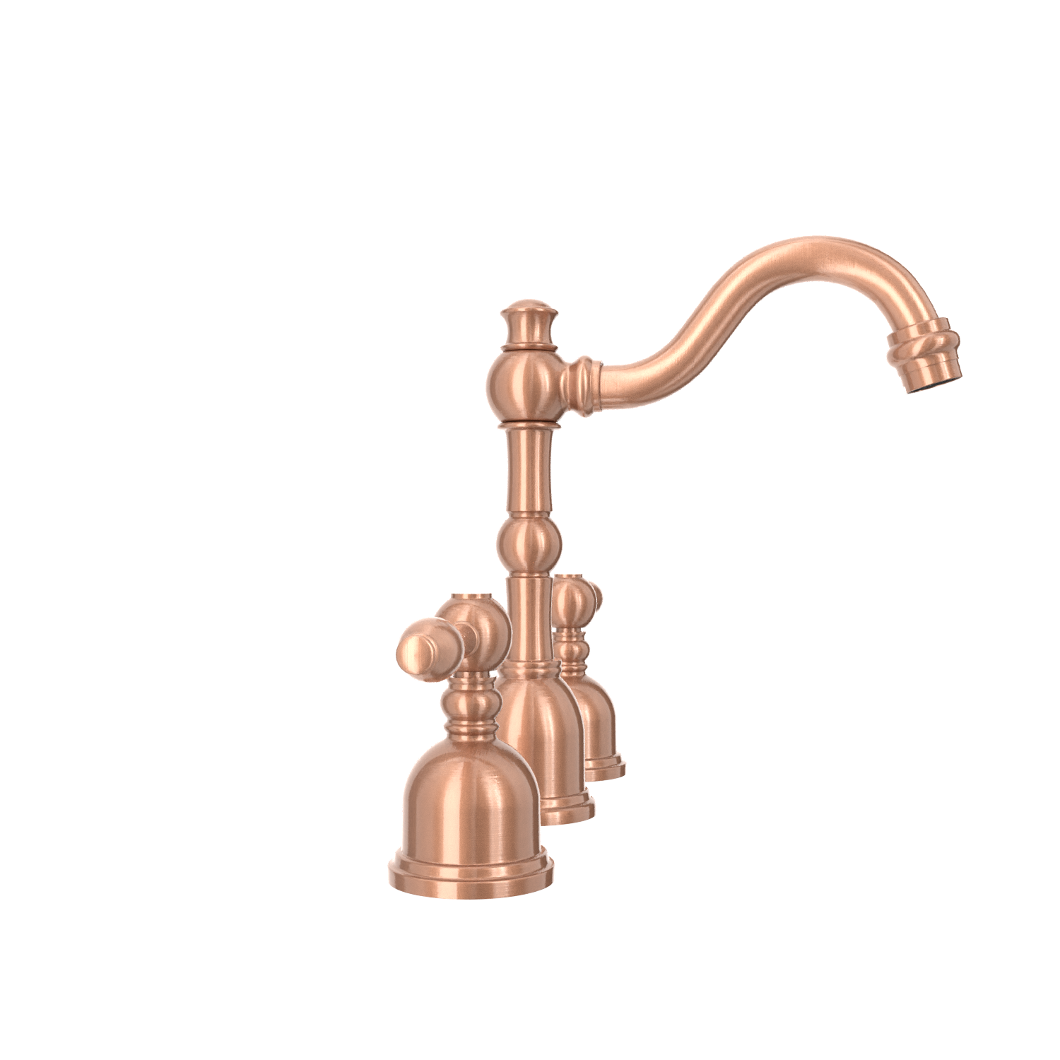 Two-Handle Copper Widespread Bathroom Sink Faucet - AK41518C