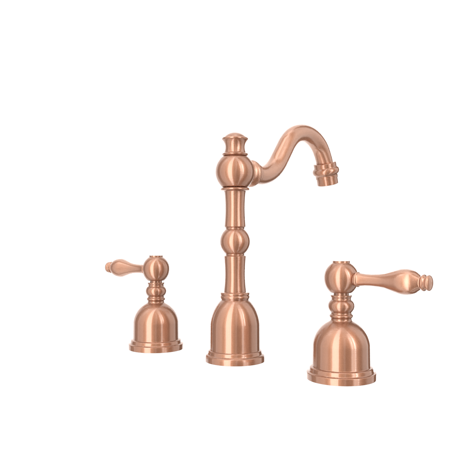 Two-Handle Oil Rubbed Bronze Widespread Bathroom Sink Faucet - AK41518ORB