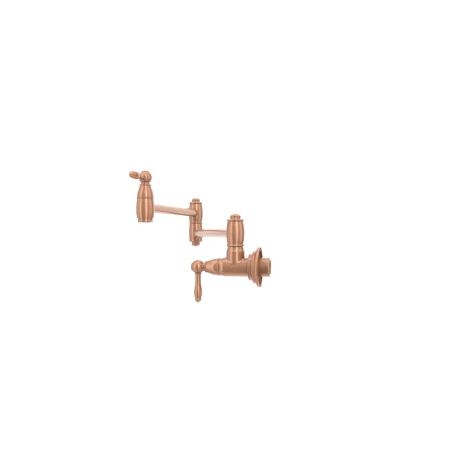 Copper Pot Filler Kitchen Faucet Wall-Mounted - AK98288C