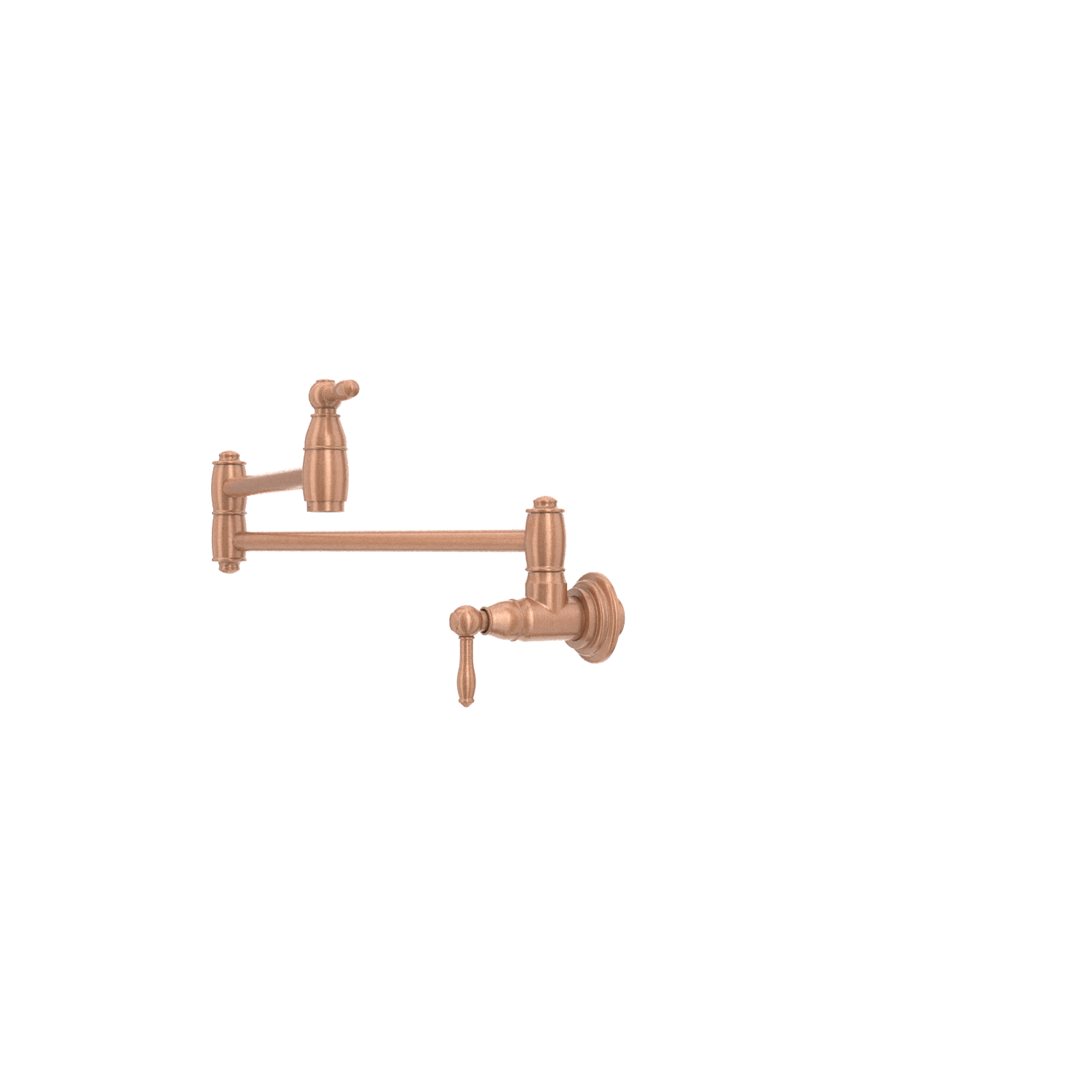 Copper Pot Filler Kitchen Faucet Wall-Mounted - AK98288C
