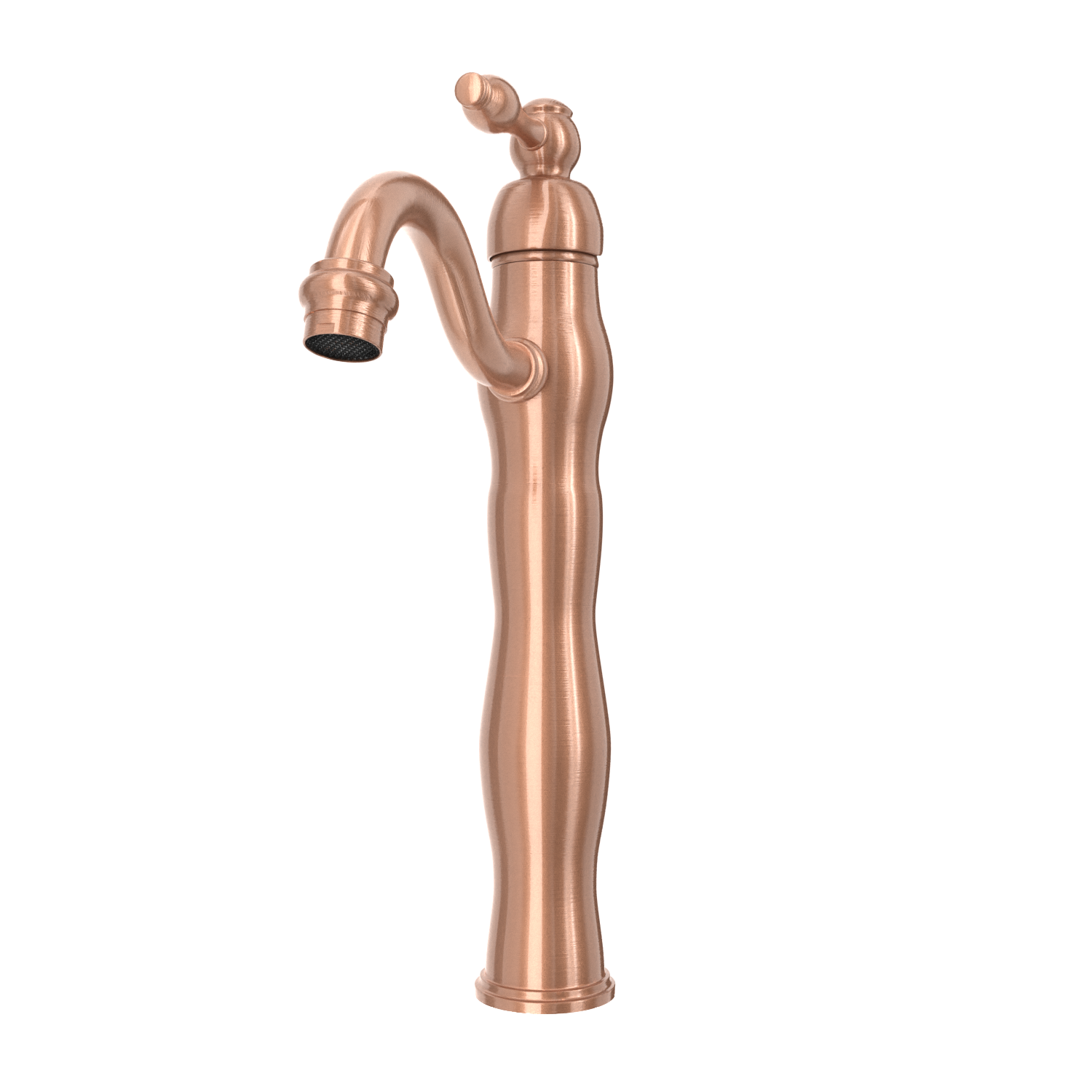 One-Handle Copper Bathroom Vessel Faucet - AK40118A-C