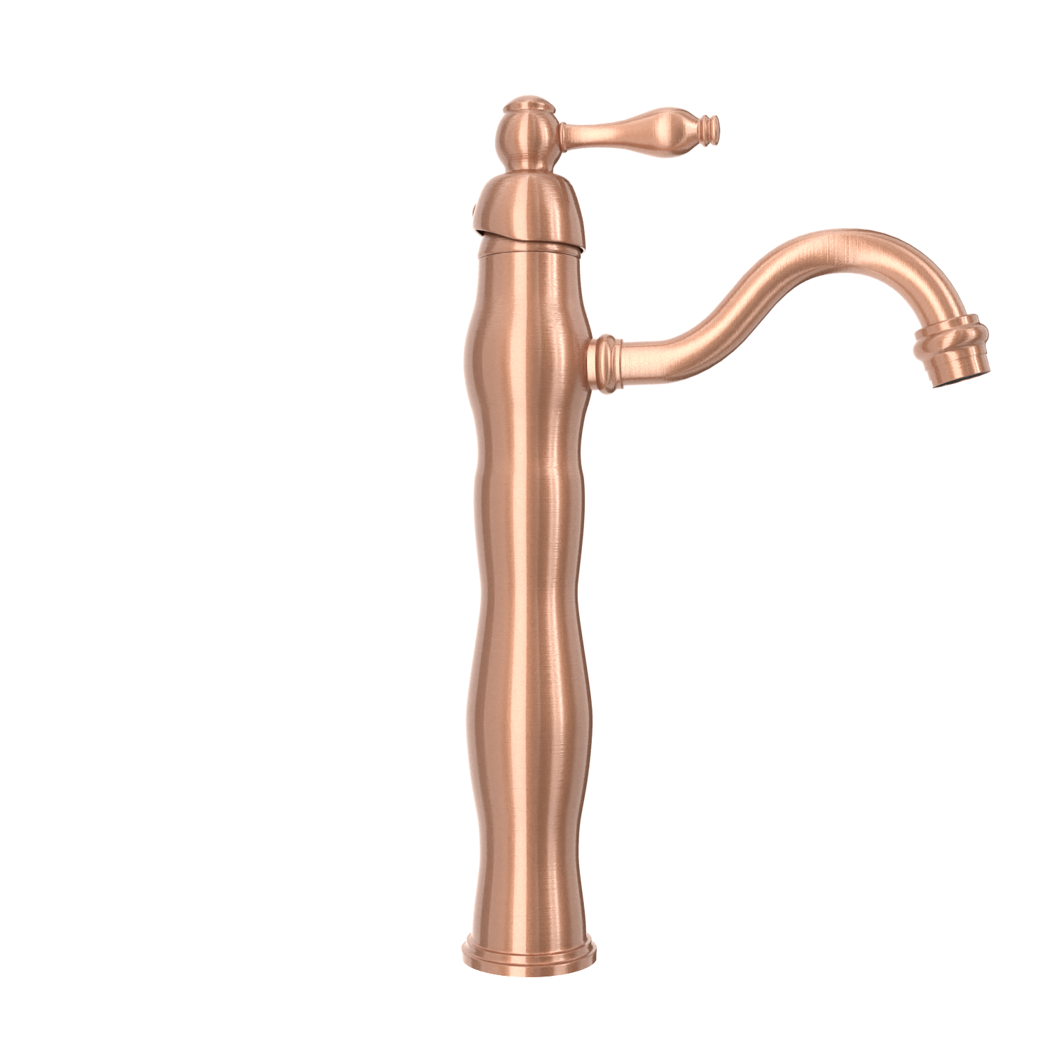 One-Handle Copper Bathroom Vessel Faucet - AK40118A-C