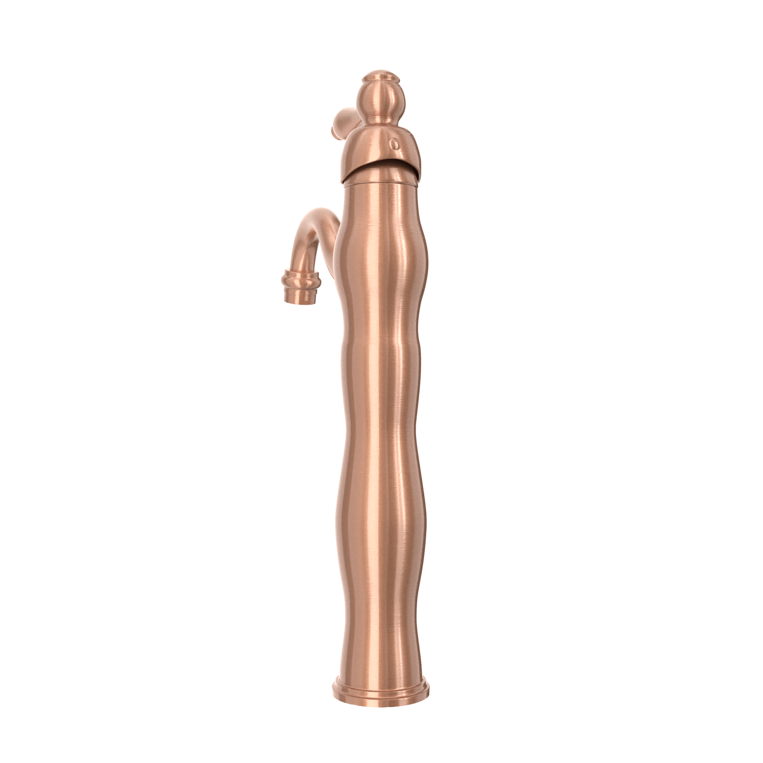 One-Handle Copper Bathroom Vessel Faucet - AK40118A-C