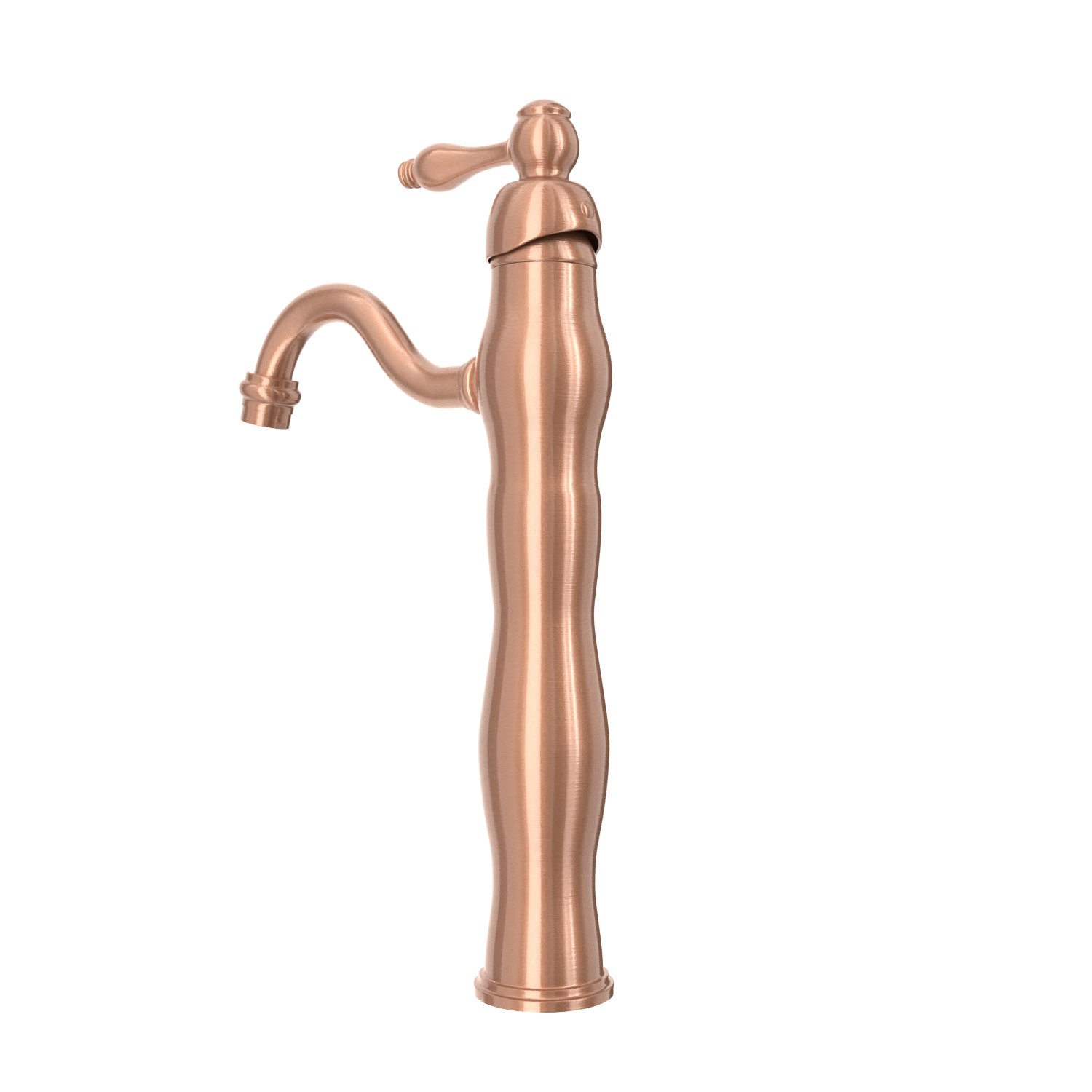 One-Handle Copper Bathroom Vessel Faucet - AK40118A-C