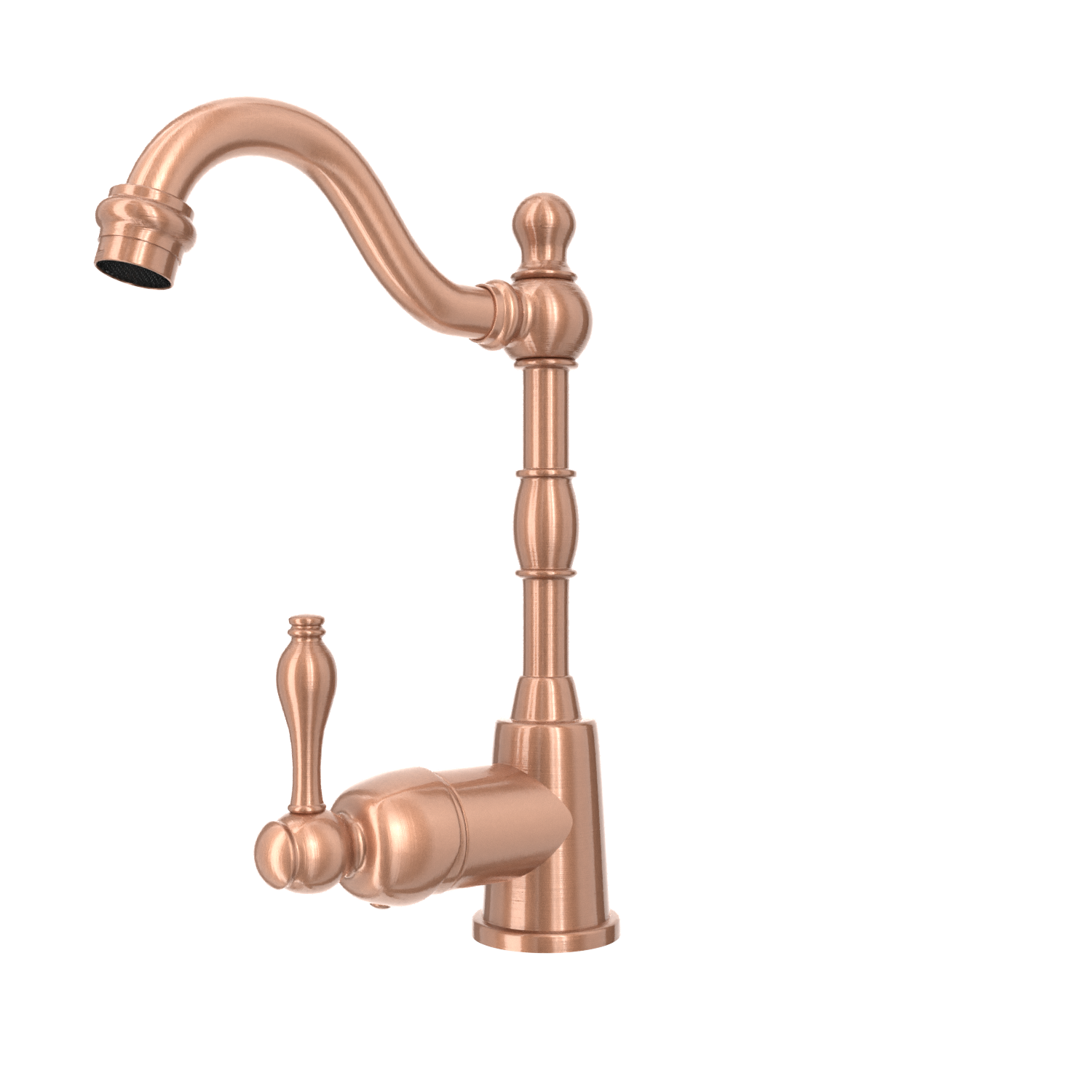 One-Handle Copper Widespread Kitchen Bar Faucet - AK96118P1