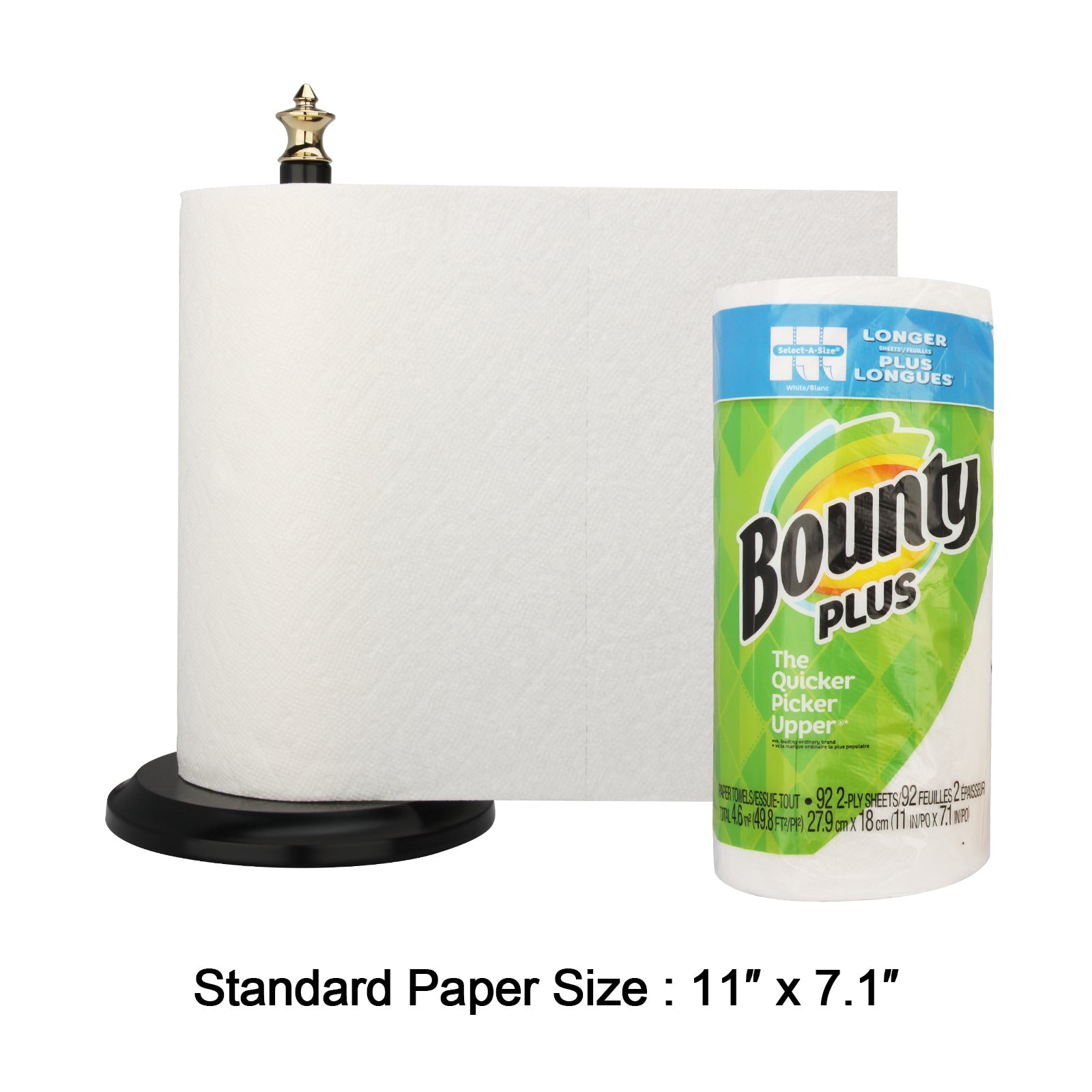Kitchen paper towel holder