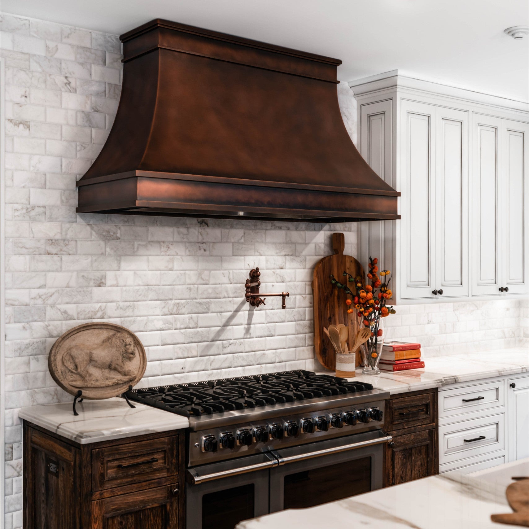 Akicon Handcrafted Copper Range Hood - AKH701-C