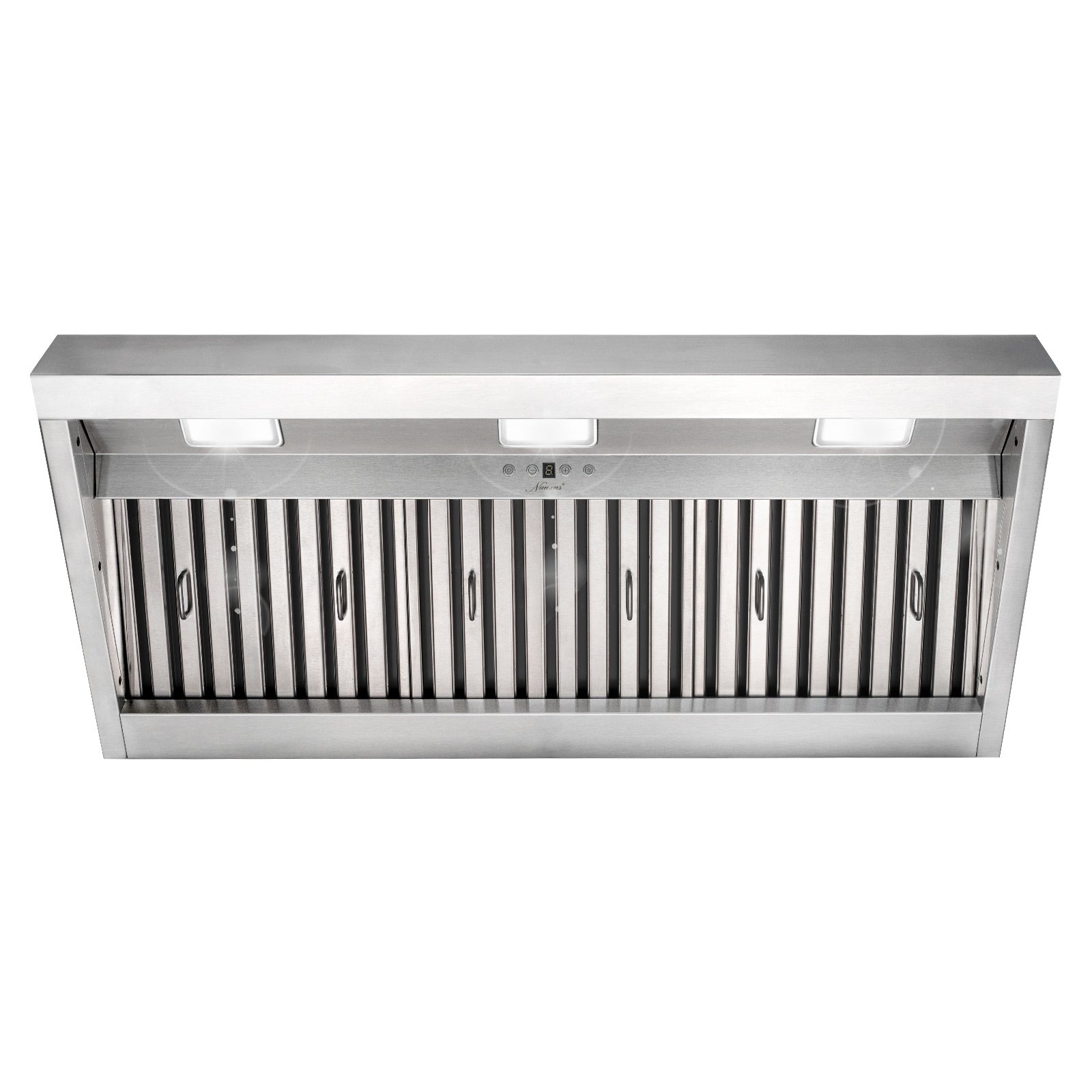 42“ Range Hood Insert, Ultra Quiet Stainless Steel 8" Ducted with 600 CFM Powerful Suction-NX-19IL-42