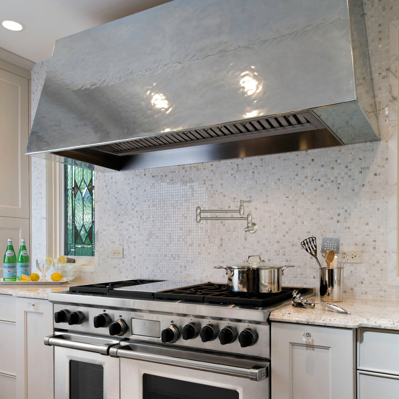 Range Hood Insert 48 Inch, 1200 CFM Built-in Kitchen Hood with 4 Speed