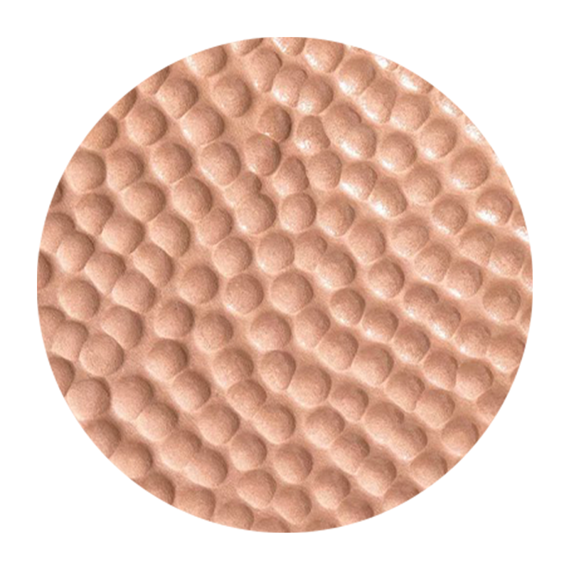 Akicon Natural Copper Beehive Hammered Sample