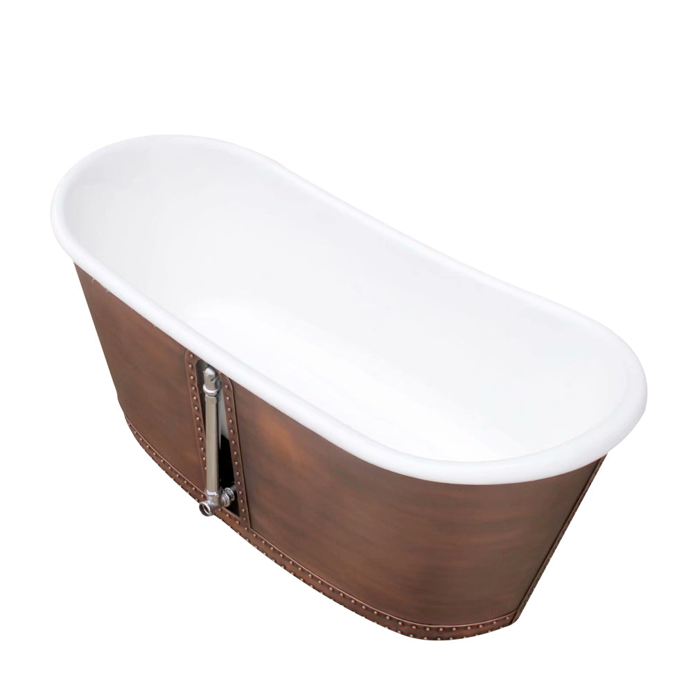 copper-ceramic-spa-bathtub