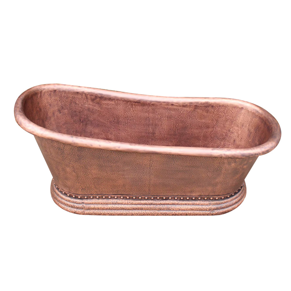 freestanding-copper-ceramic-bathroom-bathtub