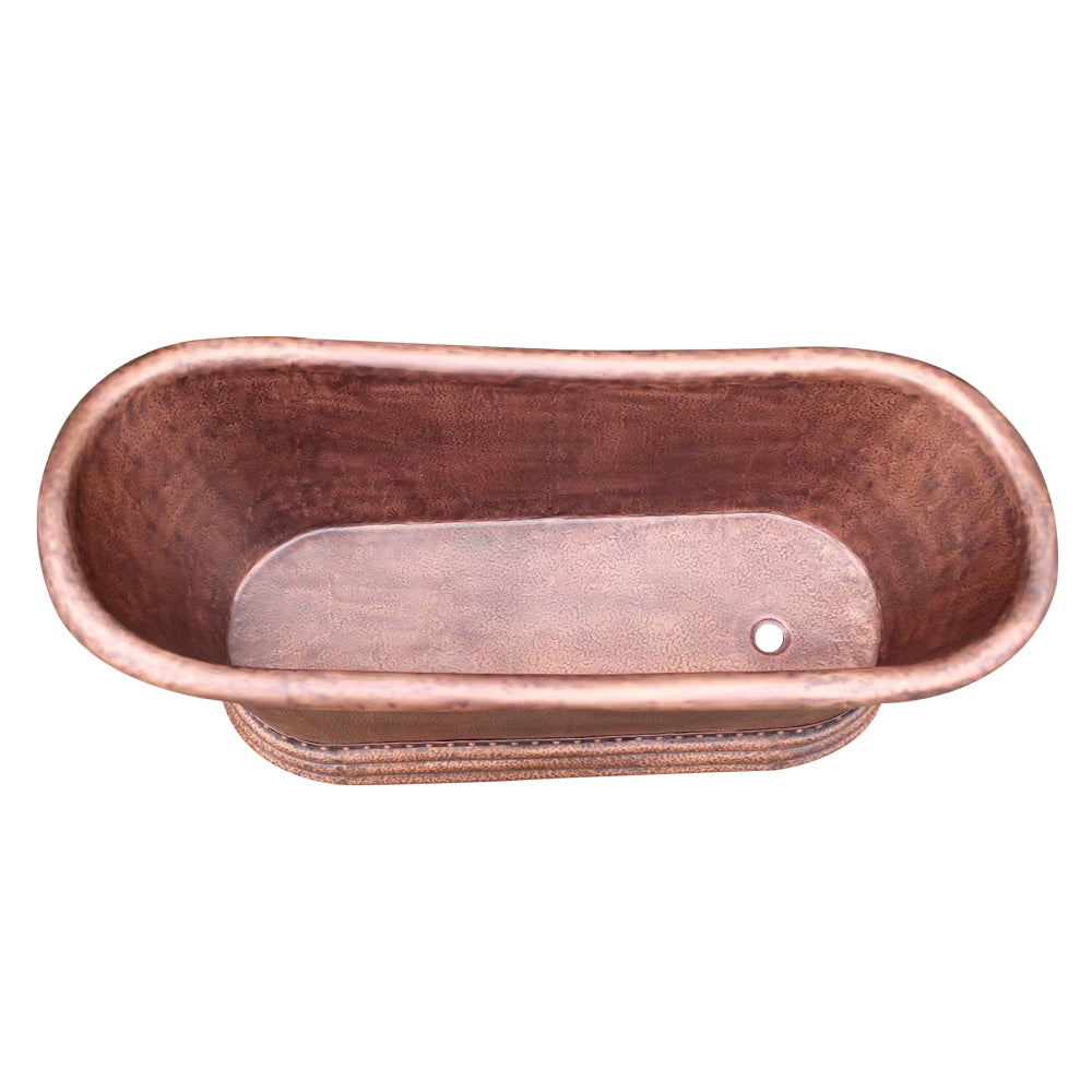 freestanding-copper-ceramic-spa-tub