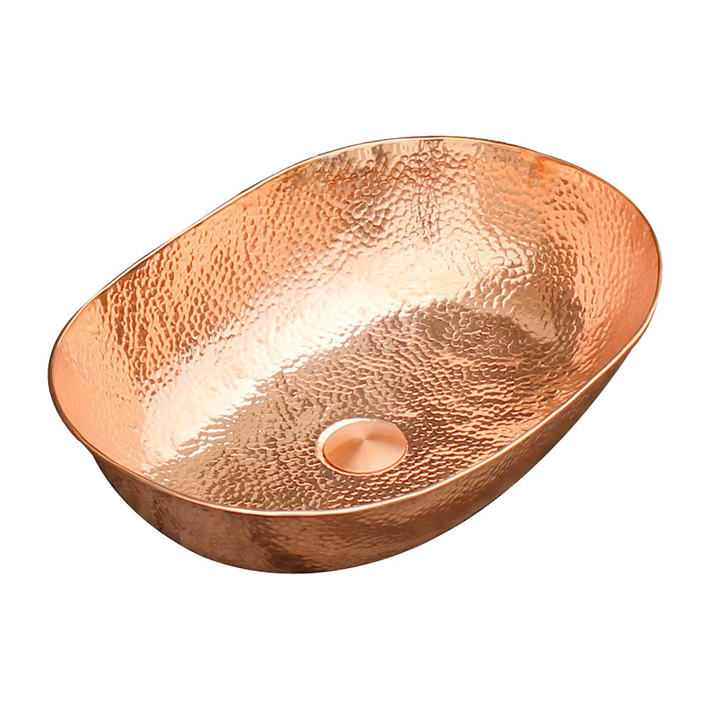 hammered-rustic-copper-bathroom-sink