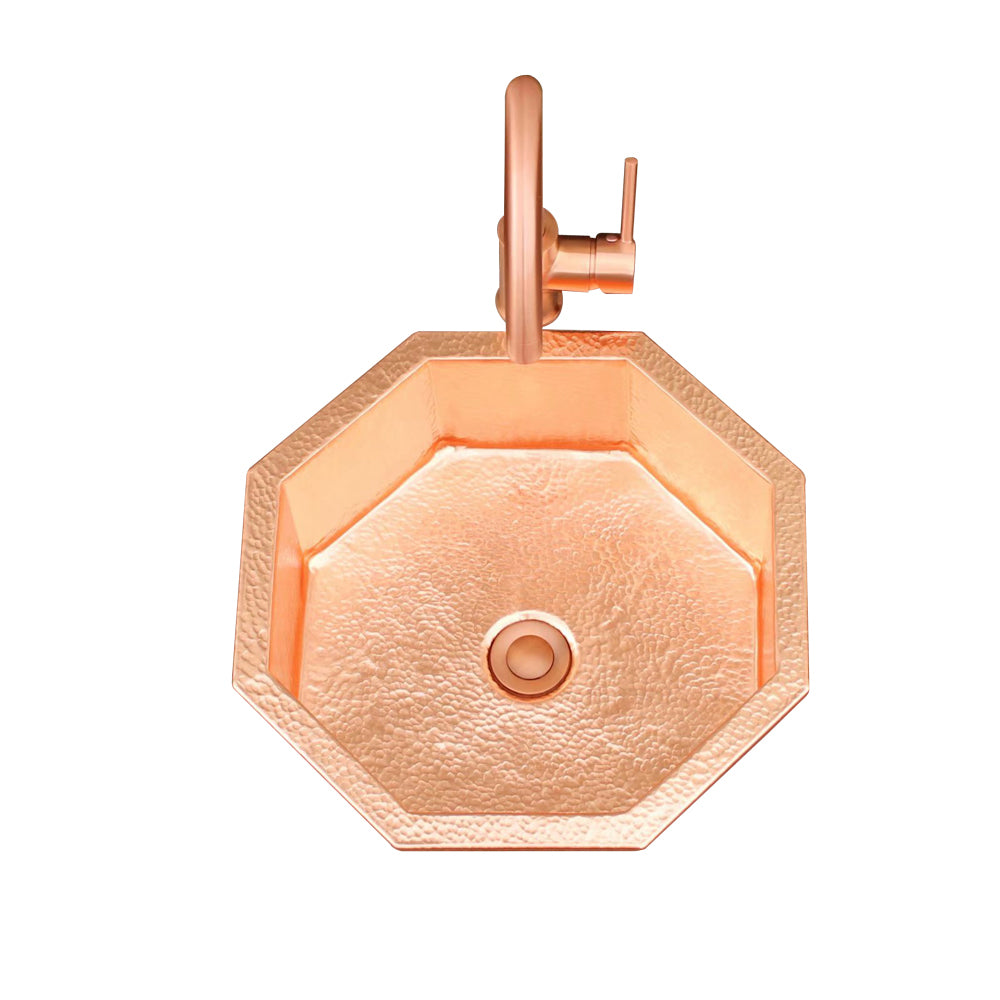 Undermount copper sink