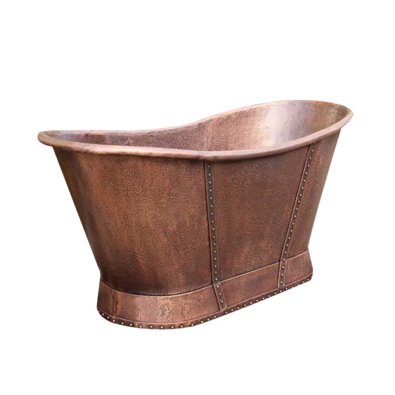 handcrafted-copper-ceramic-bathroom-bathtub