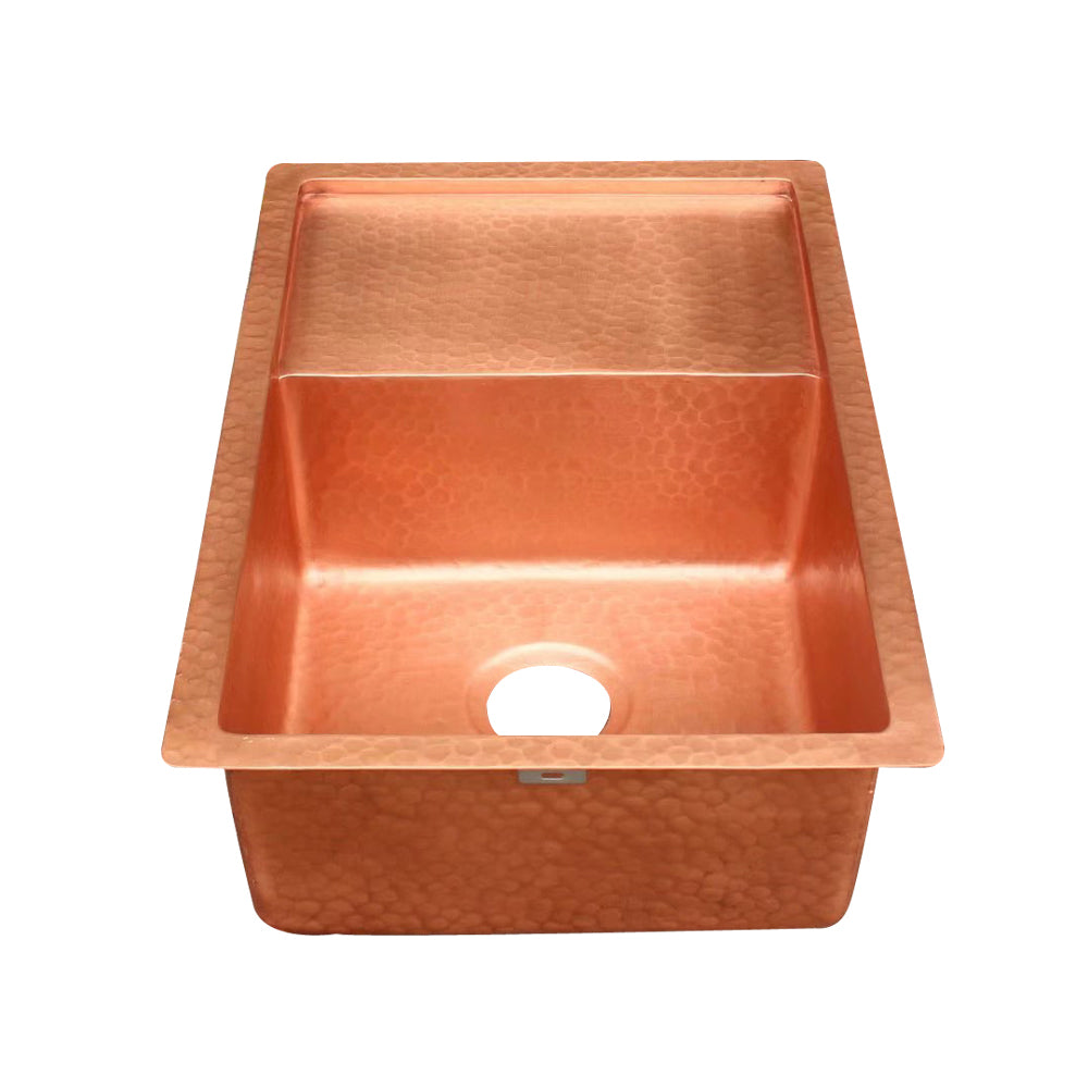 handcrafted_hammered_copper_sink_kitchen_large_rectangular