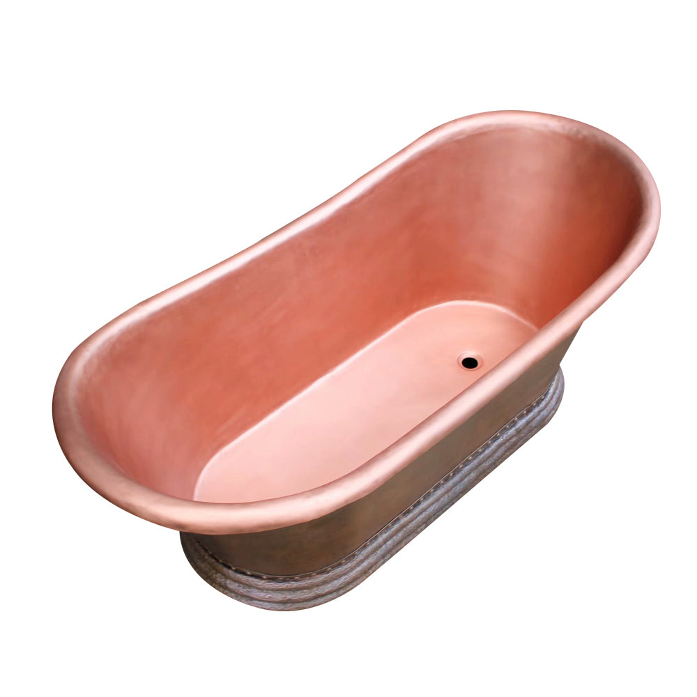 handmade-copper-ceramic-bathroom-bathtub