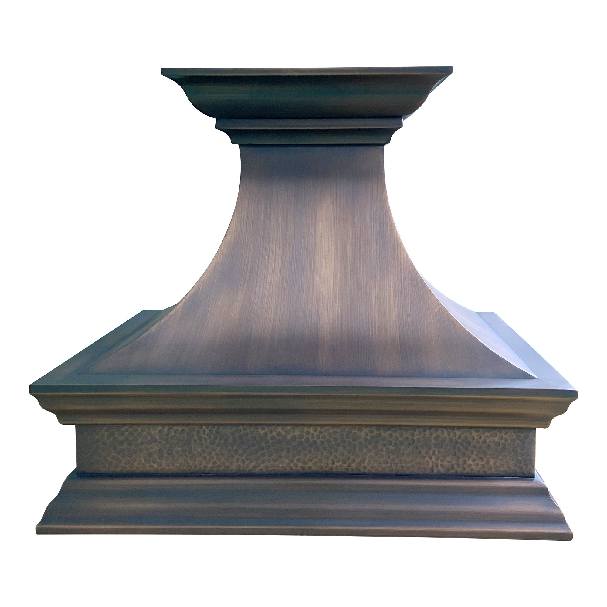 Copper kitchen hood