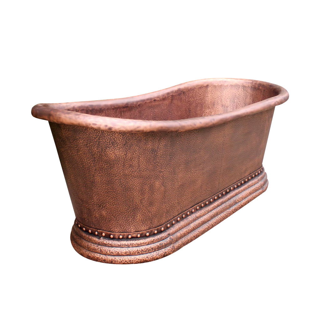 modern-copper-ceramic-bathtub